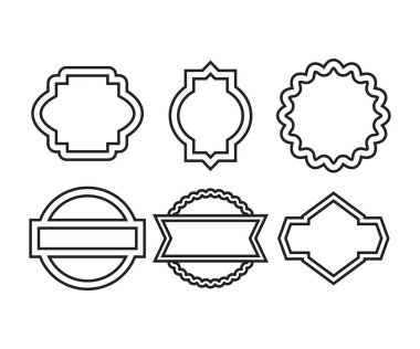 etiket satırı resimleme seti
