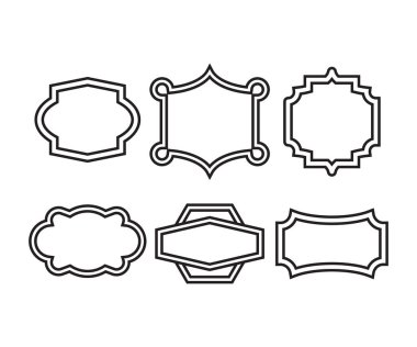 Premium etiket çizgisi çizimi