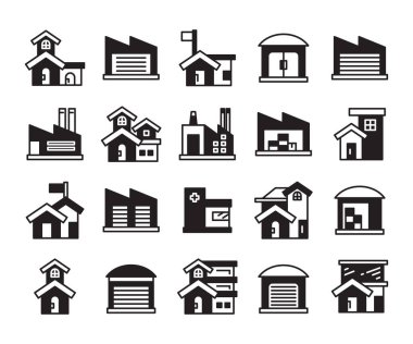 bina simgeleri çizimi