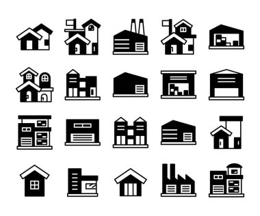 bina simgeleri çizimi