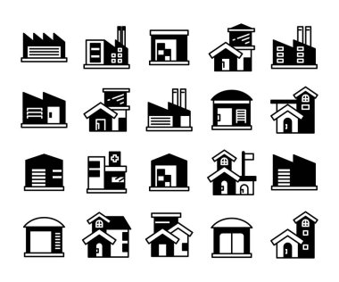 bina simgeleri çizimi