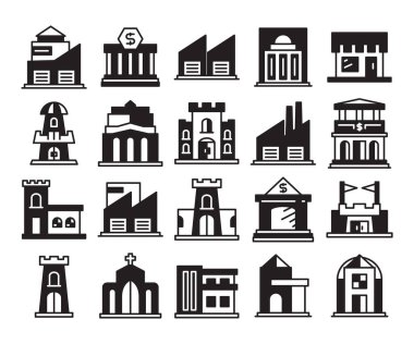 bina simgeleri çizimi