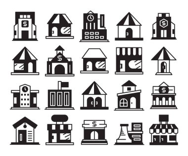 bina simgeleri çizimi