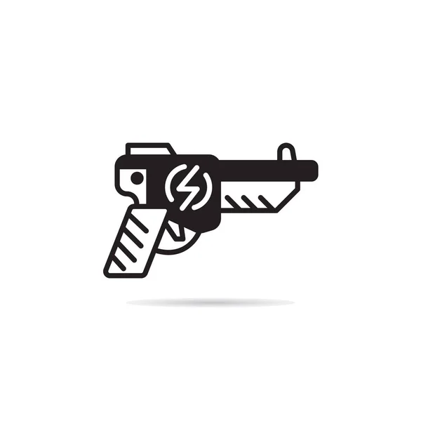 Space Gun Blaster Icon Vector Illustration — Stock Vector