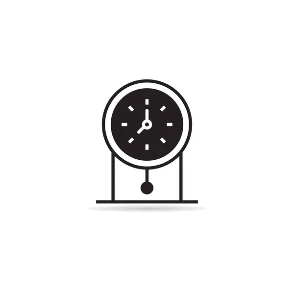 振り子時計のアイコンベクトル図 — ストックベクタ