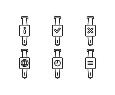 akıllı twatch ve kullanıcı arayüzü satır simgeleri ayarlandı