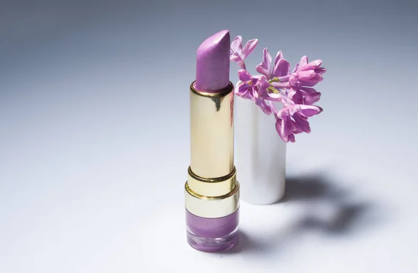 Very Peri Lipstick Background Lilac — kuvapankkivalokuva