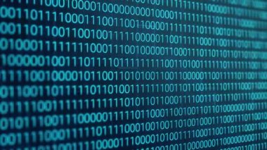 4K İkili Kod Rasgele Sayısal Arkaplan Analitik Kaynak Kod Programı Teknoloji Ekranı