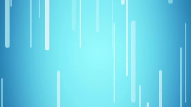 애니메이션 Blue Cartoon Speed Line Horizontal Background 추상적 최소한의 기하학적 — 비디오