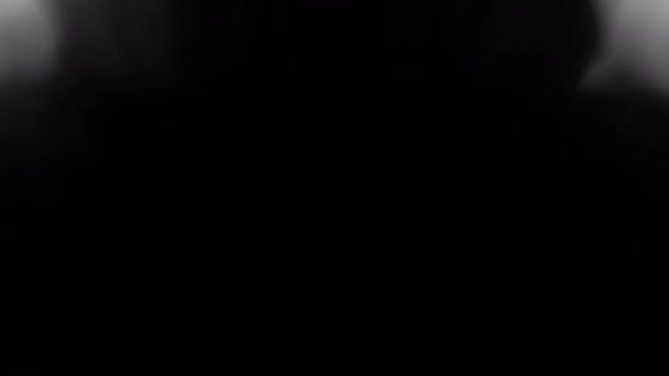 Чернила Акварель Абстрактный Черный Белый Переход Художественное Искусство Кисть Переходный — стоковое видео