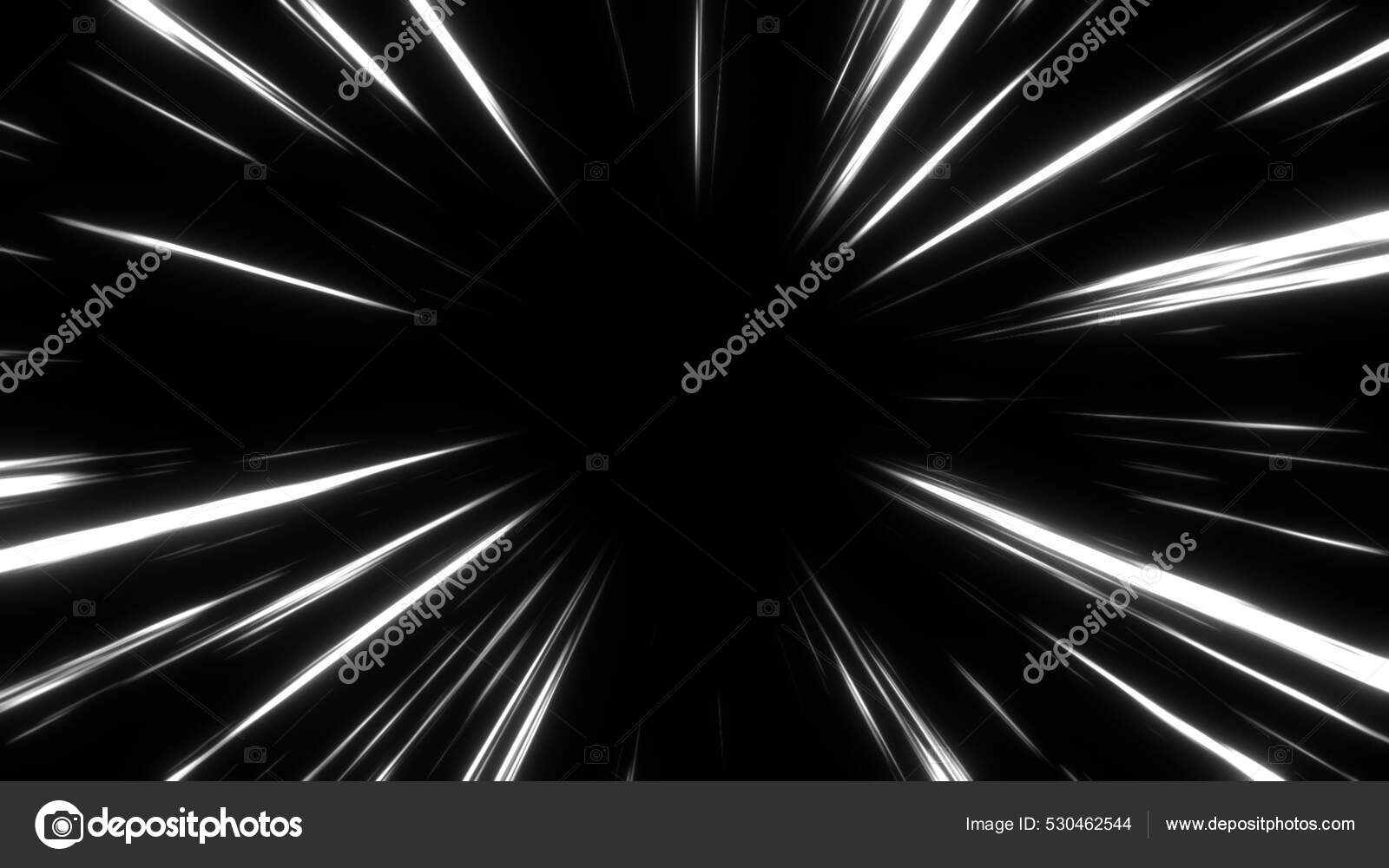 Flash Lines In Manga Style Anime Speed Effect Vector Illustration Stock  Illustration - Download Image Now - iStock