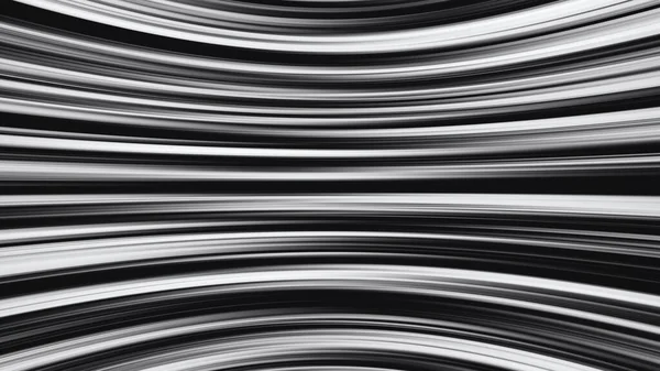 Espiral Líneas Velocidad Rápida Fondo Blanco Negro — Foto de Stock