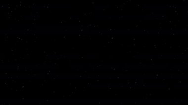 4K Kar Parçacığı Düşen Kaplama Arkaplanı. Kar, yağan kar siyah arka planda izole edilmiş.