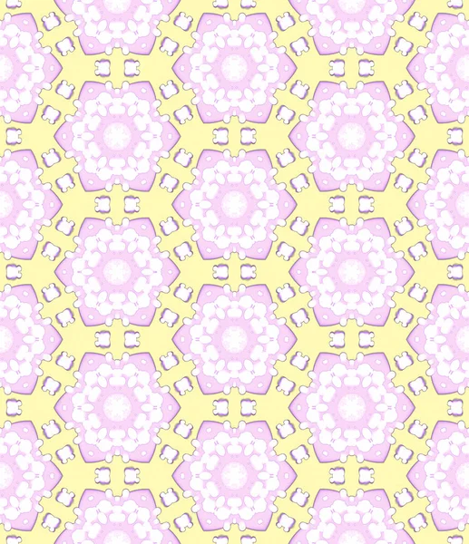 Цветок Фиолетового Цвета Желтом Фоне Шаблоны Фоны Обои Художественный Дизайн — стоковое фото