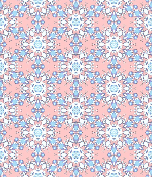 Бело Голубая Звезда Цветок Снега Красном Фоне Шаблоны Фоны Обои — стоковое фото