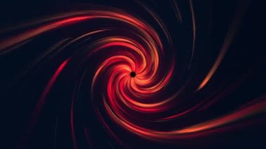 Kara Delik Emici Güç Aura Döngü Animasyonu Kara Arkaplanda. Uzay Arkaplanındaki Güç Yerçekimi Vakumu Galaksi Yıldız Alanı