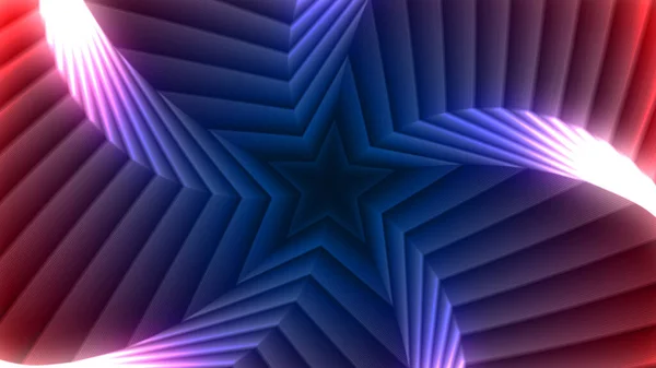 Resumen Star Retro Awards Infinity Zoom Loop Background Star Shape — Foto de Stock