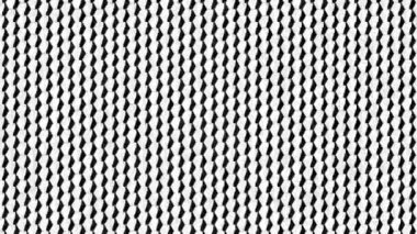 Seamless Loop Abstract Hexagon Honeycomb Black And White Map Matt Color Background. Seamless loop simple pattern background