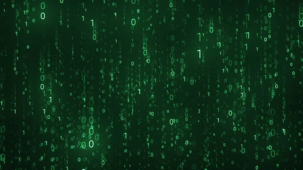 Lots of Matrix Binary Code Random Number Falling Background. Analytics Source Code Program Technology Screen