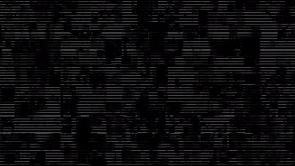 Naadloze Lus Abstract Digitaal Printplaat Technologie Verwerking Snelheid Lijnen Breien — Stockvideo