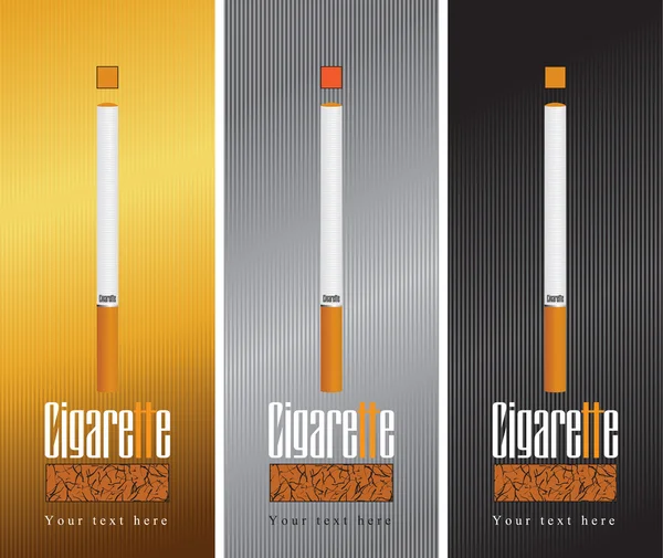 Cigareta — Stockový vektor
