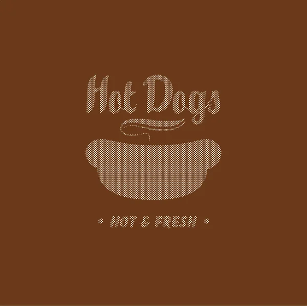 Hot dog — Vettoriale Stock