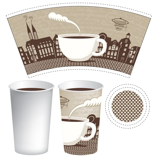Paper Coffee Cup Template Illustrator