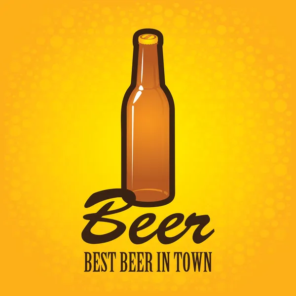 Φιάλη μπύρας — Διανυσματικό Αρχείο