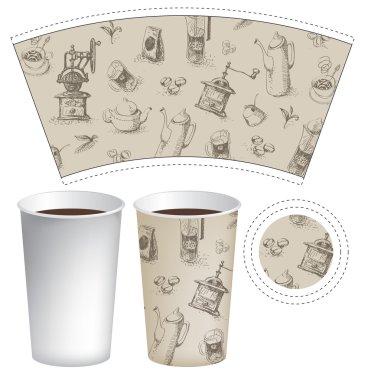 taza de té o café