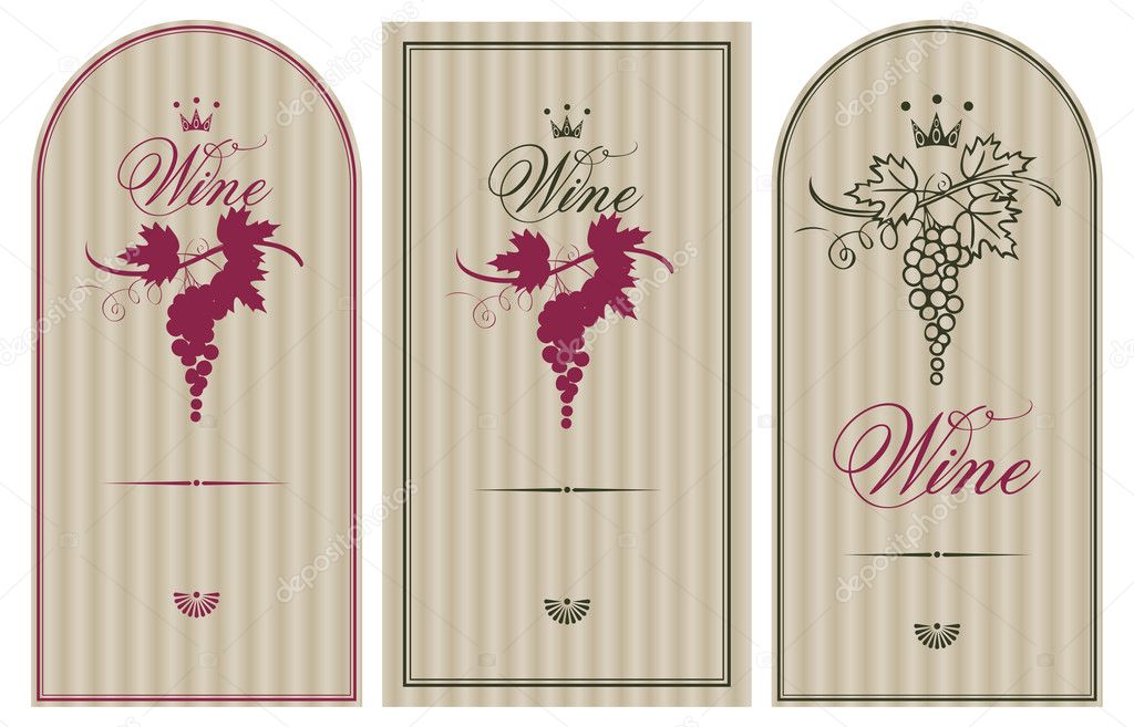 Labels for wine