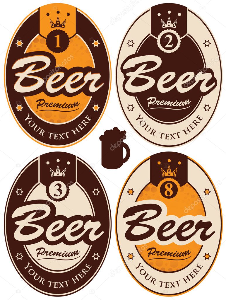 Oval labels