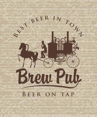 Retro bira fabrikası