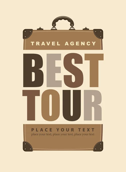 Tour best — Stock Vector