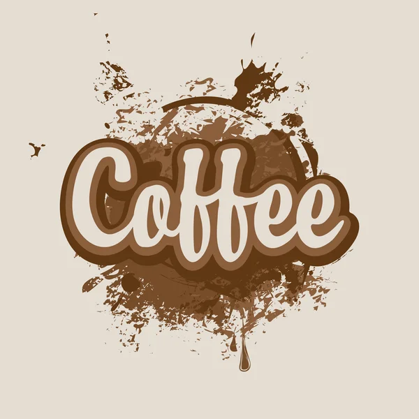 Пятна от кофе — стоковый вектор