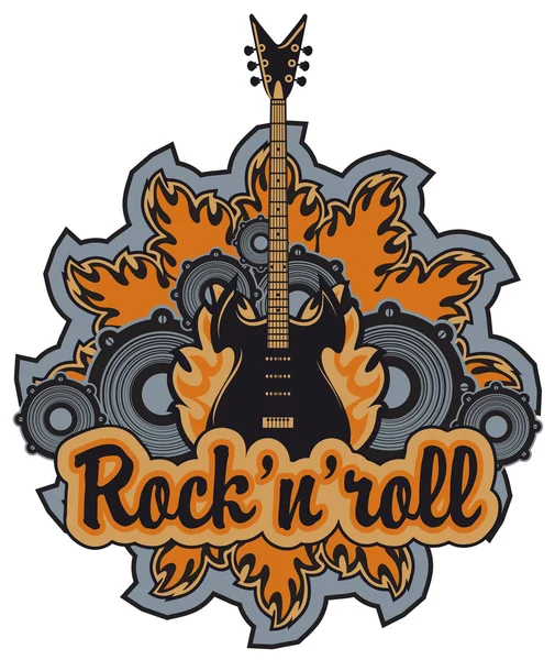 Rock 'n Roll — Stockvektor