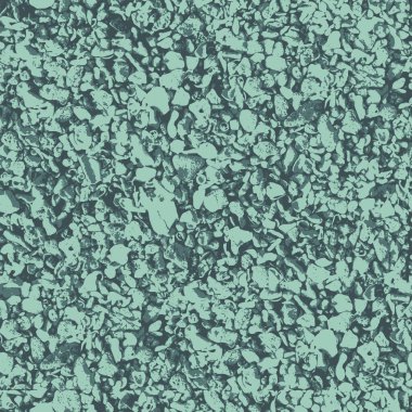 Deniz taşları ve deniz kabuklarıyla kusursuz desen. Gerçekçi sualtı kumlu dokusu. Zümrüt deniz yatağıyla vektör arkaplanı tekrarlanıyor. Duvar kağıdı, ambalaj kağıdı, kumaş ve zemin kaplaması için uygun.