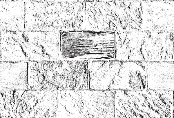 Black White Seamless Pattern Light Brick Wall Abstract Vector Texture Vector Graphics