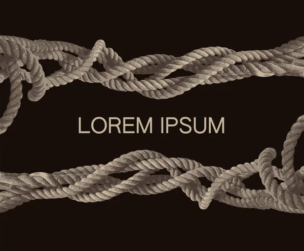 배경에는 Lorem Ipsum 이라는 단어와 배경에 현수막 인증서 졸업장 초대장에 — 스톡 벡터