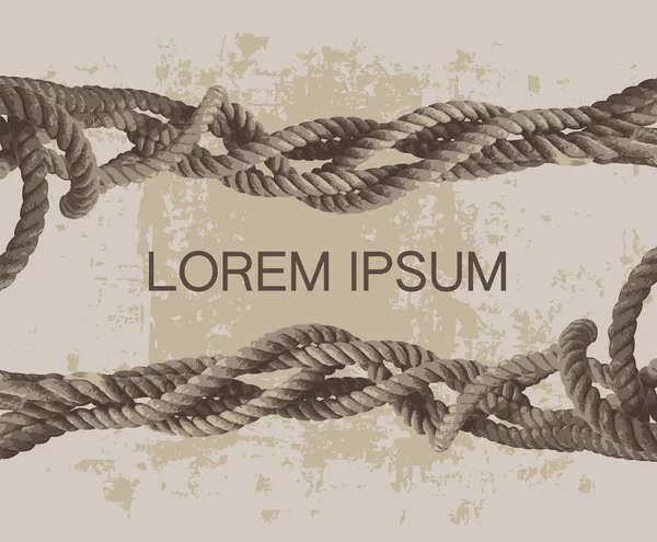 Vector Background Words Lorem Ipsum Place Text Tangled Old Strong — Vettoriale Stock