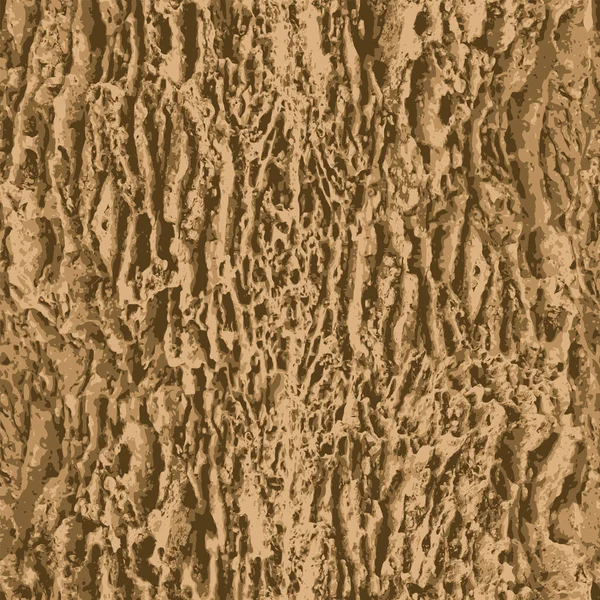 Seamless Pattern Wood Bark Stone Repeating Stone Texture Realistic Vector — 图库矢量图片