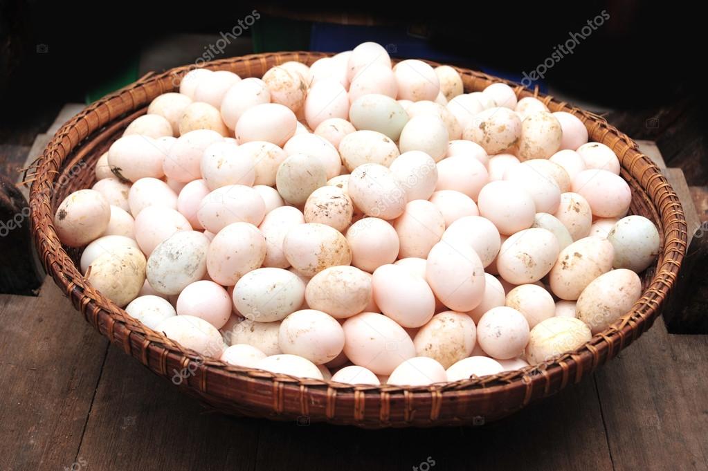 duck eggs