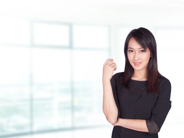 Young businesswoman portrait in her office — Stock Photo, Image