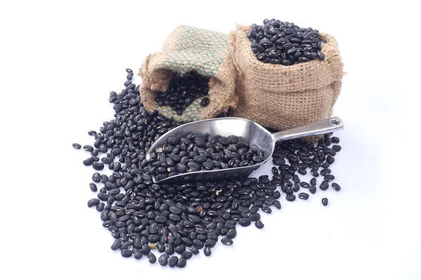 Black Beans In Bag Royalty Free Stock Images Black Beans In Bag Royalty Free Stock Images
