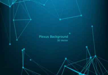 Renk noktası inşaatının büyük veri arkaplanı, vektör ağı büyük veri arkaplanı.