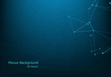 Soyut vektör ışıklı parçacıklar ve çizgiler. Spektrum renkleri ile pleksus etkisi. Fütüristik vektör illüstrasyon. Lens Flare Işık ışınları ile Poligonal Siber Yapı. Veri Bağlantısı Kavramı.