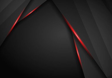 soyut metalik siyah Kırmızı çerçeve spor tasarım kavramı yenilik arka plan