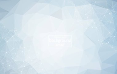 Light BLUE vector shining hexagonal template. A completely new color illustration in a vague style. The textured pattern can be used for background.