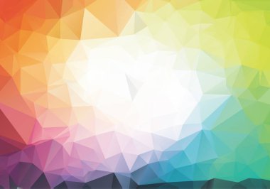 Soyut Geometrik arkaplanlar Tam Renkli
