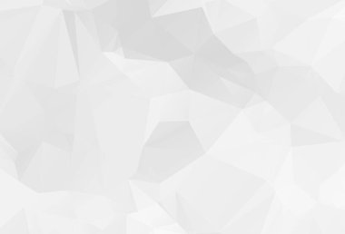 Gri geometrik üçgen düşük Poli origami stil degrade illüstrasyon grafik arka plan yeminler. İşiniz için vektör poligonal tasarımı.