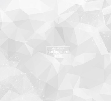 Soyut parlak basit teknoloji vektör arka plan. Bağlantı yapısı. Poligonal vektör soyut duvar kağıdı. Soyut teknoloji şekilleri. Vektör bilim arka plan